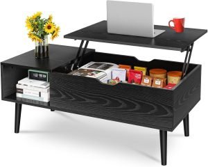 Lift-Top Wood Coffee Table