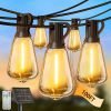 100FT Solar String Lights 