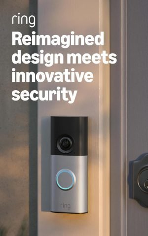 Ring Wired Doorbell Plus Newest Model