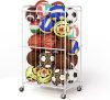 Rolling Ball Organizer with Locking Wheels