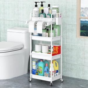Rolling Storage Cart 4-Tier