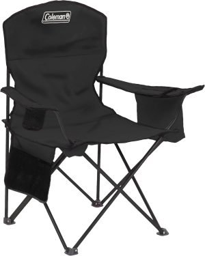 Coleman Portable Camping Chair with 4-Can Cooler