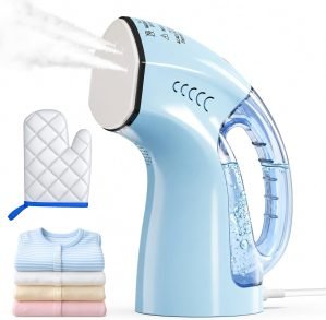 Portable Handheld Clothes Steamer & Iron 2-in-1 for Travel