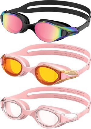 Swim Goggles 3 Pack