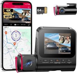 3 Channel 4K Dash Cam 