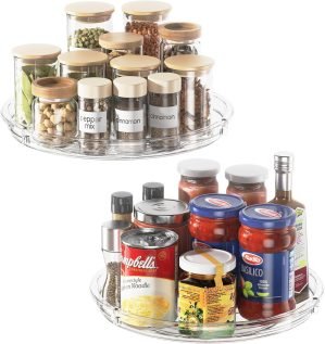 2 Pack Lazy Susan Organizer for kitchen !