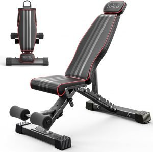 Foldable Adjustable Weight Bench 