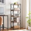 5-Tier Book Shelf Storage Organizer