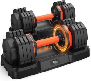 Adjustable Dumbbell Set of 2
