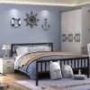 Deluxe Solid Wood Bed Frame 