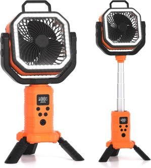 Portable Rechargeable Fan with Stand 