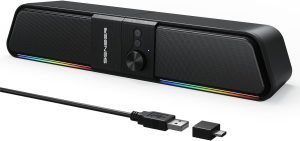 2-in-1 Bluetooth Computer Speakers 