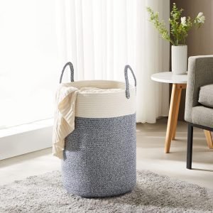 Cotton Rope Laundry Basket