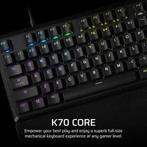 Wired Gaming Keyboard with Palmrest