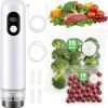 Handheld Food Sealer with 30 Reusable Bags