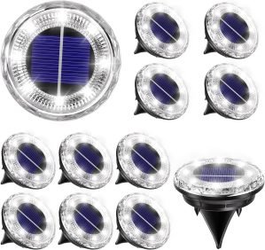 Mini solar ground lights