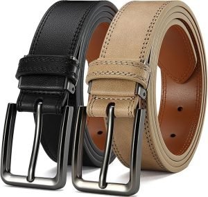 DOOPAI Men’s Leather Belt 