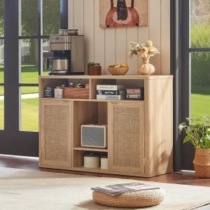 Liquor Cabinet with Wine Racks