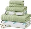 6 Piece Bath Towel Set