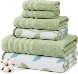 6 Piece Bath Towel Set