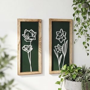 3D Floral Wall Art