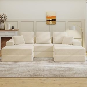 U-Shaped Cloud Sectional Couch