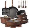 CAROTE 21pcs Pots and Pans Set