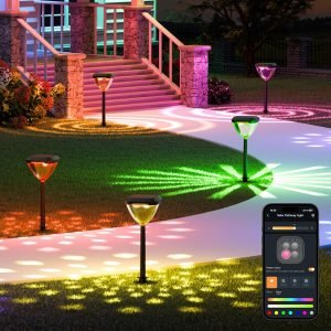 Smart Solar Pathway Lights