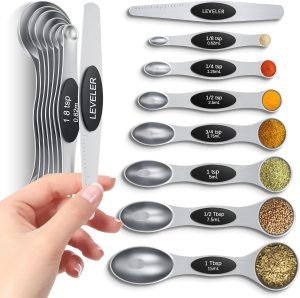 Magnetic Measuring Spoons Set