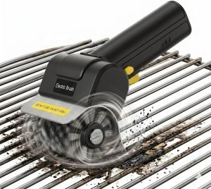 Electric BBQ Grill Brush Rechargeable with Anti-Lock Motor