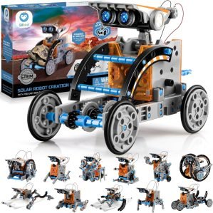2-in-1 Solar Robot Building Kit