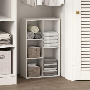 5-Cube Reversible Closet Shelves 