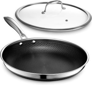 HexClad Hybrid Nonstick 12-Inch Frying Pan