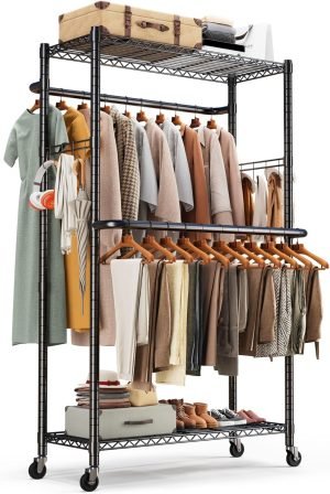 400 LBS Heavy Duty Clothing Rack 