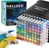 80 Colors Dual Acrylic Paint Markers