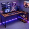L-Shaped Desk 39 Inch Computer Desk 