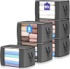 90L Large Storage Bags 6 Pack 