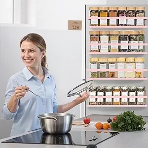 Magnetic Spice Rack for Refrigerator 