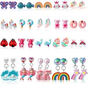 Clip-On Earrings for Girls 