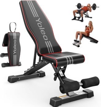 Adjustable Weight Bench for Home Gym
