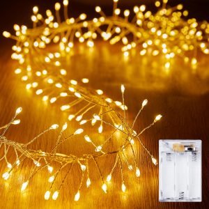 10Ft 120 LED Firecracker String Lights 