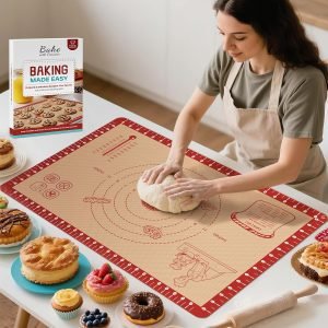 Silicone Baking Mat with Recipes