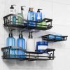 3-Pack Shower Caddy with Soap Holder