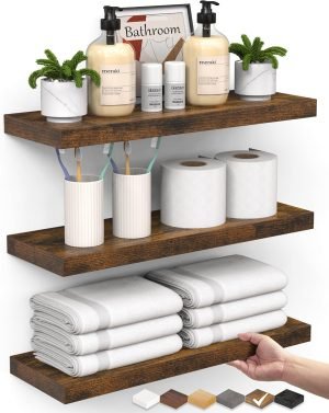 Bathroom Floating Shelves