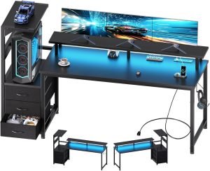 L Shaped Gaming Desk 