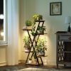 Plant Stand Indoor with Grow Lights 