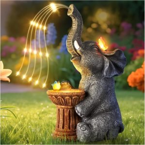 Garden Decor Elephant Statues Outdoor