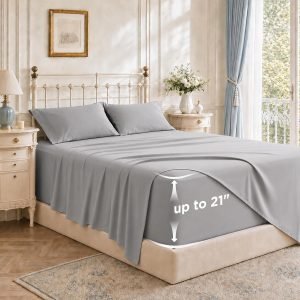 Bedsure Deep Pocket Queen Sheets Set