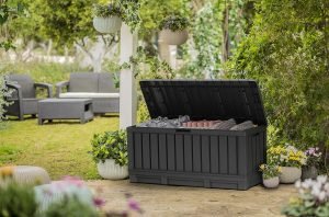 Keter Kentwood 92 Gallon Resin Deck Box