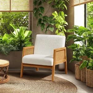 Rattan Accent Chair 